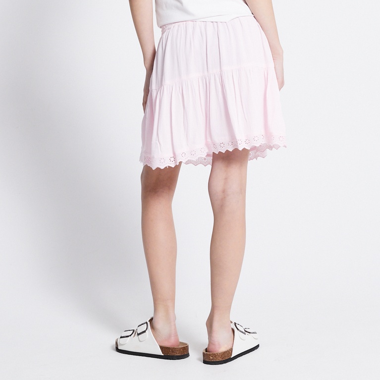 Frill skirt "Blake star" Soft Pink